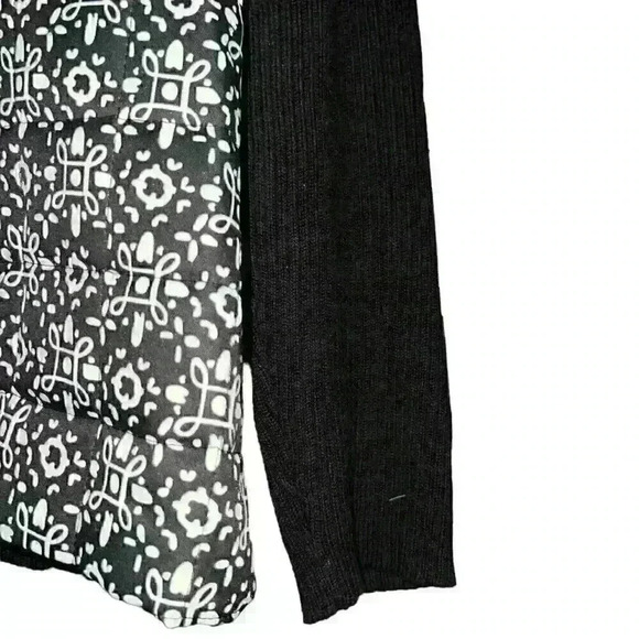 VTG Liz Claiborne Sz L‎ Knit Jacket Cozy Unique Preppy 90's - Picture 5 of 15